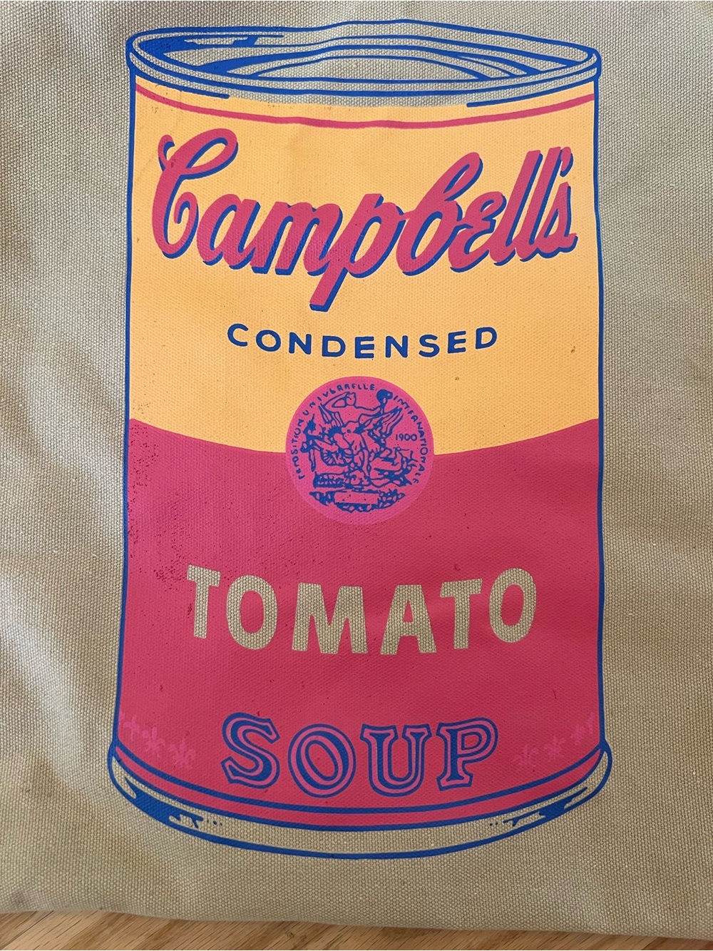 Andy Warhol Campbell's Soup Canvas Tote Bag - Unisex - Picture 3 of 7
